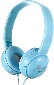 Resim Pepisky 3.5mm Kablolu Kulak Üstü lar Çocuklar için Taşınabilir Müzik MP4 MP3 Alı Telefonlar Dizüstü Bilgisayar 