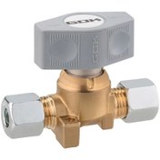 Resim Obus Karavan Gaz Açma Kapama Valfi Tekli Gaz Vanası 