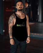 Resim Freeyez Battery Life Gym Fitness Tank Top Sporcu Atleti 