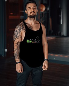 Resim Freeyez Battery Life Gym Fitness Tank Top Sporcu Atleti 