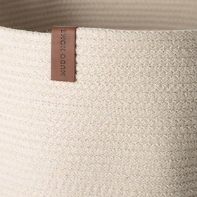 Resim Venus Çamaşır Sepeti Siyah Ekru 35X35X45 