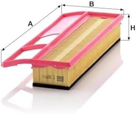 Resim Mann Filter Hava Filtresi C 3877/1 (Fiat) 