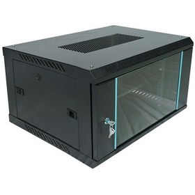 Resim Racksan Mt-6607s 7u Duvar Tipi Kabinet 350-600-600 Raf+fan+priz 