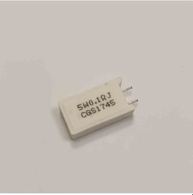 Resim 0.1r 5w Taş Direnç 75 Adet 