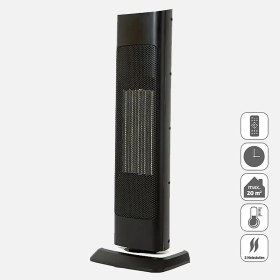 Resim Voltomat PTC-2065L 2 Kademeli Seramik Fanlı Isıtıcı 2000W 