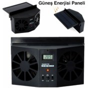 Resim Diğer Güneş Enerjili Ally R-8032 Çift Fanlı Solar Oto Havalandırma 
