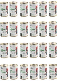 Resim Propaw Kuzu Parça Etli Jöleli Premium Tahılsız Yavru Kedi Maması 24 x 415 G 