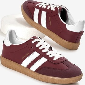Resim Tonny Black Termo Taban Yanı Şeritli Bağcıklı Bordo Spor Ayakkabı Tbzer020 Bordo | Unisex 