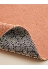 Resim English Home Gridline Kaydırmaz Taban Banyo Paspası Seti 60x80 Cm + 40x60 Cm Somon Somon 