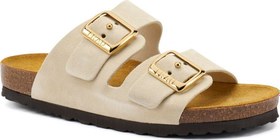 Resim Frau Kadın Terlik 17D8 Frau VELOUR-S Cappuccino (Taupe) 