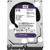 Resim Wd Purple WD60PURZ 3,5" 6tb, 64MB, 5400 Rpm, 7/24 Güvenlik HDD 