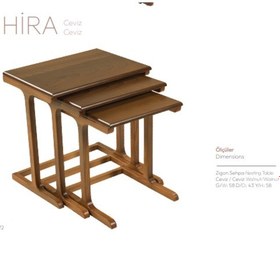 Resim Zigon Sehpa Hira Ceviz Ceviz Ceviz Ceviz 