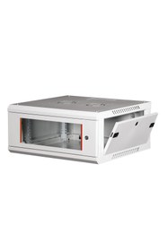 Resim Lande - 4U 19" Duvar Tipi Rack Kabinet - Genişlik: 600 mm | Derinlik: 600 mm - Açık Gri 