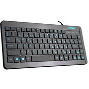 Resim Everest KB-410 Q USB Mini Klavye Siyah 