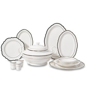 Resim Korkmaz Eliza Collection 60 Parça Yuvarlak Yemek Takımı A8240 