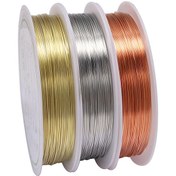 Resim DIY Cloisonné Çiçekli El Yapımı Zanaatlar için 1 Rulo Takı Bakır Teli 0.2-1mm Kalınlık - Kolye Uçları, Küpeler, Bilezikler, Kolye Yaratımı, Karmaşık Tasarımlar için Premium Esnek & Dayanıklı Tel 