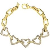 Resim Guess JGUJUBB05014JWYGS Kalpli Kadın Bileklik 