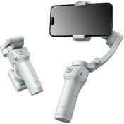 Resim Tokqi M01 3 Eksenli Dengeleyici Gimbal Şarjlı Bluetooth 5.2 Vlog Selfie Profesyonel Çekim 