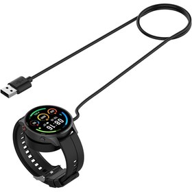 Resim enfein Xiaomi S1 Active Ile Uyumlu Manyetik Mıknatıslı Akıllı Saat Şarj Aleti (siyah) 