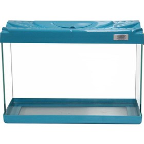 Resim Kanki Pet KP5018 Renkli Kapak Akvaryum Turkuaz 