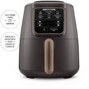 Resim Karaca Air Pro Cook XL 2 in 1 Konuşan Airfryer Walnut Brown 4 Kişilik 