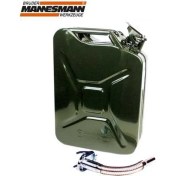 Resim Mannesmann 047-T Metal Benzin Bidonu, 20 lt 