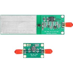 Resim Yaozixa Lf/mf/hf Bantları İçin Aktif Anten, 10khz-30mhz Frekans Aralığı, Sma Dişi Arayüz, Rtl-sdr Alıcısı İçin 