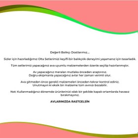 Resim Avlivari Tam Takım 1+1 Olta Seti-9839 