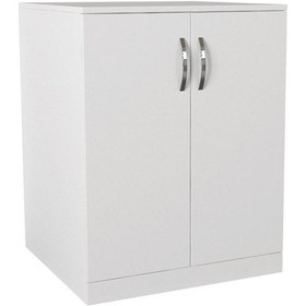 Resim Dekorister Benito Çamaşır Makinesi Alt Dolabı Beyaz Çok Renkli 