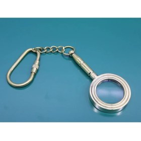 Resim Pirinç Büyüteç Anahtarlık 2589 