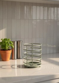 Resim Okyanus Home Yeşil Lux Helezon Kaşıklık Yeşil 