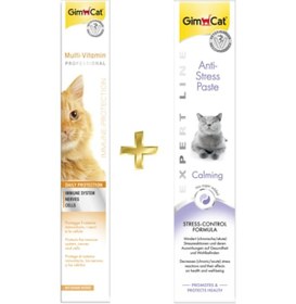Resim Gimcat Kedi Multivitamin Paste 100 G + Gimcats Paste 50 G 