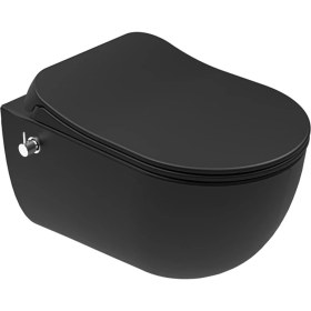 Resim Kale Zero 2.0 Kanalsız Asma Klozet Termal Musluk Entegreli + Ultra Slim Yavaş Kapanan Klozet Kapağı 