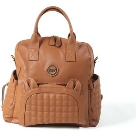 Resim M&y Kitty Deri Anne Bebek Bakım Sırt Çantası 7271 Taba 001 