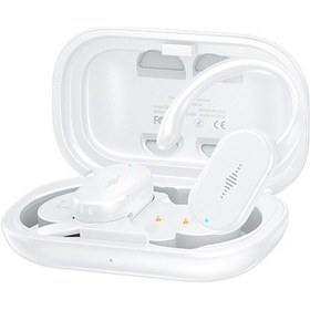 Resim Wealthglow Wekome Ws-02 Bluetooth Kulaklık Su Geçirmez Kablosuz Spor Kulaklık - Beyaz Qn44ug 
