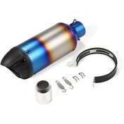 Resim Mufunye 38-51mm Evrensel Motosiklet Egzoz Borusu Kuyruk Tamiri Egzoz Susturucusu Motosikletler Atv'ler İçin Uygundur Is33310-3-cxc241127 