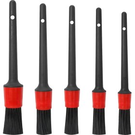 Resim Sedipiitous Detay Fırçası (5 Set), Otomatik Detaylandırma Fırçası Araç Motosiklet Otomotiv Temizleme Tekerlekleri, Gösterge Paneli, Iç, Dış, Deri, Hava Delikleri, Amblemler (Yurt Dışından) 