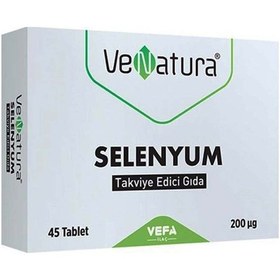 Resim Venatura Selenyum Takviye Edici Gıda 45 Tablet 