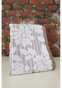 Resim Özdilek Terra 4'lü Havlu - Pudra Bej Çok Renkli 