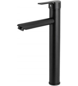 Resim Venezia Hitit Mat Çanak Lavabo Bataryası Siyah 