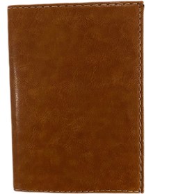 Resim Schulzz Vegan Taba Renk Açık Kahve PU Deri Araç Ruhsat Kabı 5 Bölmeli 