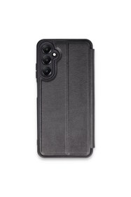 Resim artlab Art Galaxy A05S Kılıf Flip Cover - Siyah Lab 