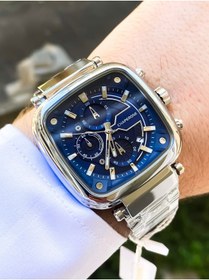 Resim Chaperone Erkek kol saati su geçirmez Çelik kordon Kare model 