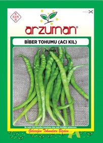 Resim Arzuman Acı Kıl Yeşil Biber Tohumu 10 Gr 