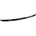 Resim Sts Oto Aksesuar Bmw E46 1998-2005 Bagaj Üstü Slim Spoiler Piano Black Parlak Siyah 