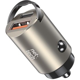 Resim Nettech Nt-cch05 Pd Usb 30w 2 Çıkışlı Araç Şarj Aleti - Natural 