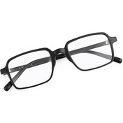 Resim Bilge Karga Attachment Bright Black Mavi Işık Koruyucu Gözlük 