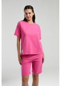 Resim Rolypoly Kadın Pembe Şort Takım Pembe 