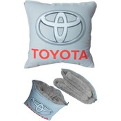 Resim Toyota Uyumlu Baskılı Battaniyeli Opsiyonel Yastık (521929030) 