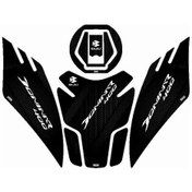 Resim Bajaj Dominar 400 2017 - 2024 Uyumlu Tank Pad Set 003 